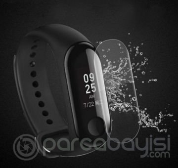 Xiaomi Mi Band 3 Darbe Emici Seffaf Ekran Koruyucu