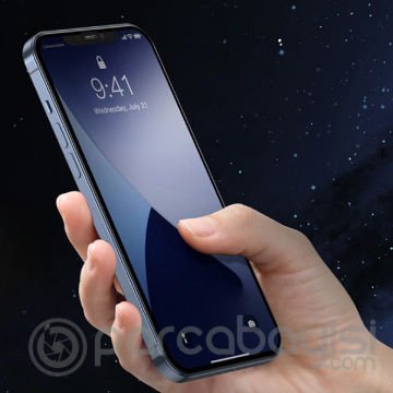 Baseus 0.25MM İPhone 12-12 PRO 6.1 3D Full Tempered Cam Ekran Koruyucu 2adet