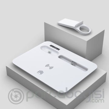 ALLY 4 in1 15W Kablosuz Hızlı Şarj Standı İPhone+İwatch+AirPods Pro Wireless