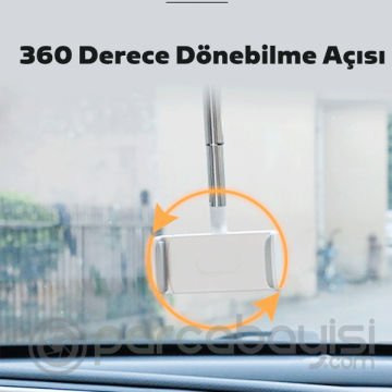 ALLY Araç İçi Dikiz Aynası Telefon Tutucu Teleskopik Telefon Tutacağı