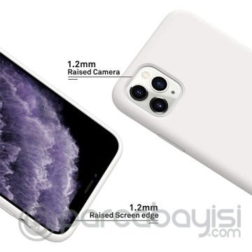 iPhone 11 Pro 5.8inc 2019 Lansman Kılıf İçi Kadife Soft Silikon Kılıf