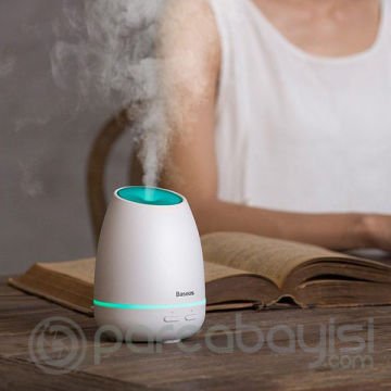 Baseus Creamy-white Aroma Diffuser Ev-Ofis Hava Nemlendirici