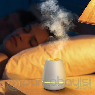 Baseus Creamy-white Aroma Diffuser Ev-Ofis Hava Nemlendirici