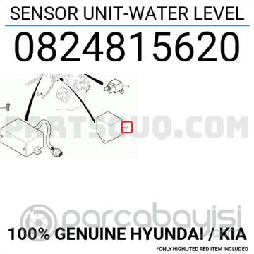 Kia Orijinal SU SEVIYE SENSOR UNITESI  | 0824815620
