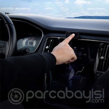 Baseus T typed S-16 FM Transmitter Bluetooth Dual Usb Araç şarj Aleti