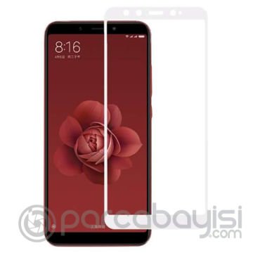 Xiaomi Mi A2 6x Full Kaplama Krılmaz Cam Ekran Koruyucu
