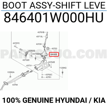 Kia Rio Vites Körüğü Orjinal | 846401W000Hu