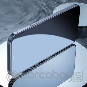 Baseus İPhone 12-12 Pro 6.1 0.3MM 3D Full Tempered Cam Ekran Koruyucu 2Adet Set