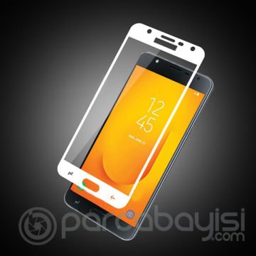 SM Galaxy J7 Duo J720 İçin Full Kaplama Kırılmaz Cam Ekran Koruyucu