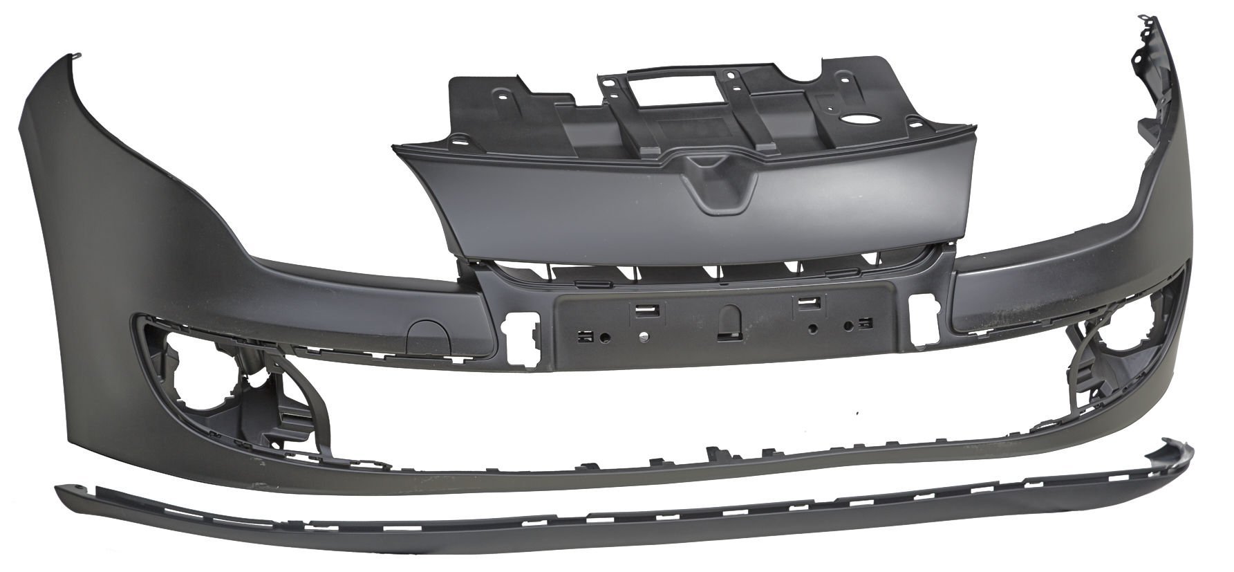 TAMPON ÖN BRAKETLİ SPOYLERLİ TAKIM ASTARLI RENAULT MEGANE III 2012> | 620221750R | 620221750R