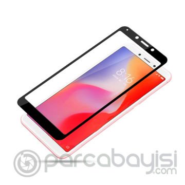 Xiaomi Redmi 6, 6a 3d Full Kaplama Cam Ekran Koruyucu
