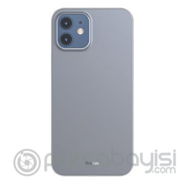 Baseus Wing Case İPhone 12 Mini 5.4 Kılıf Ultra İnce Lux Mat Şeffaf Kılıf
