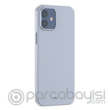 Baseus Wing Case İPhone 12 Mini 5.4 Kılıf Ultra İnce Lux Mat Şeffaf Kılıf