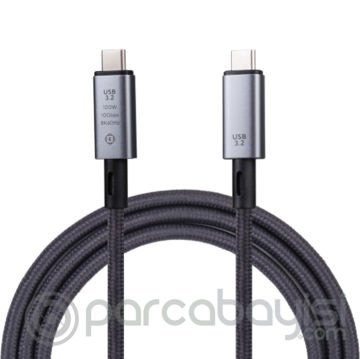 Ally USB 3.2 100W Type-C to Type-C 8K Görüntü-Data ve Ultra Hızlı Şarj Kablosu 1 Metre