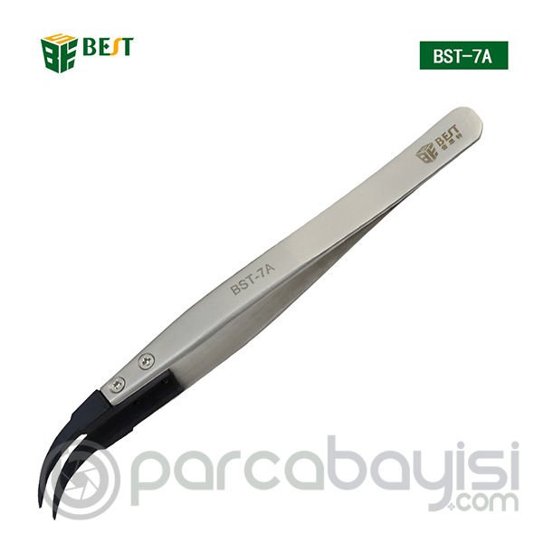Best Bst-7a Anti-Static Eğik Başlı Kaliteli Cımbız