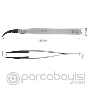 Best Bst-7a Anti-Static Eğik Başlı Kaliteli Cımbız