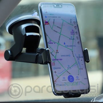 KUULAA Gravity Suction Cup Teleskopik Cep Telefonu Araç Tutucu