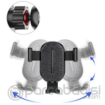 KUULAA Gravity Suction Cup Teleskopik Cep Telefonu Araç Tutucu