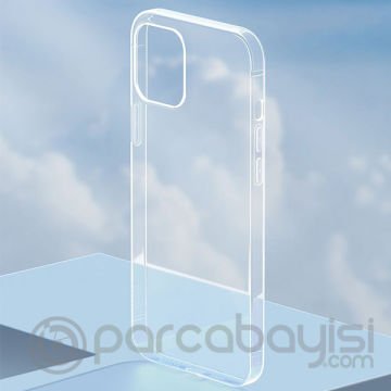Baseus Simple Case İPhone 12 6.1 İnce Şeffaf Silikon Kılıf
