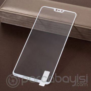 Oneplus 6 Full Kaplama Kırılmaz Cam Ekran Koruyucu