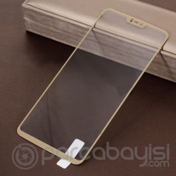 Oneplus 6 Full Kaplama Kırılmaz Cam Ekran Koruyucu