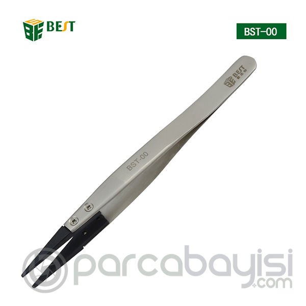 Best Bst-00 Anti-Static İnce Başlı Kaliteli Cımbız