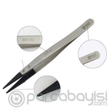 Best Bst-00 Anti-Static İnce Başlı Kaliteli Cımbız
