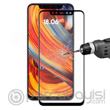 Xiaomi Mi 8 Full Kaplama Kırılmaz Cam Ekran Koruyucu