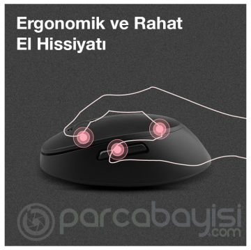 ALLY Mofi 2.4G Retro Daktilo Tipi Kablosuz Q Klavye ve Mouse Seti