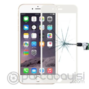 İPhone 6-İPhone 6S 3d  Full Kaplama Tempered Cam Ekran Koruyucu