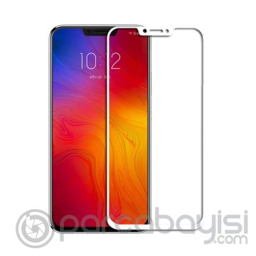 Lenovo Z5 Full Kaplama Tempered  Cam Ekran Koruyucu