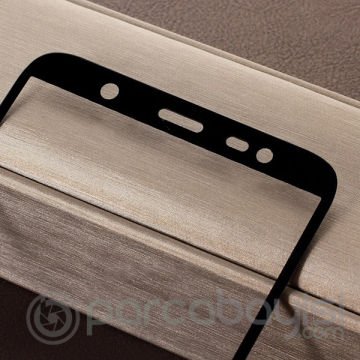 SM Galaxy J8 2018 İçin Full Kaplama Kırılmaz Cam Ekran Koruyucu