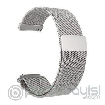Mijobs Xiaomi Amazfit Bip Metal Milano Loop Kayış Kordon