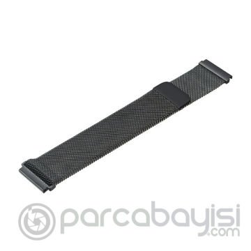 Mijobs Xiaomi Amazfit Bip Metal Milano Loop Kayış Kordon