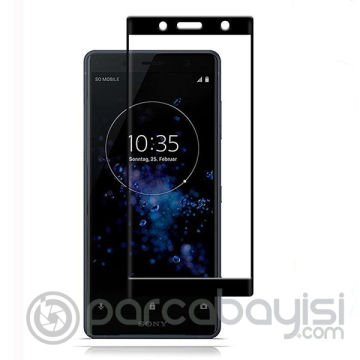 Xperia Xz2 Premium 3D Full Kaplama Tempered Cam Ekran Koruyucu