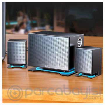 ALLY MC 511 2+1 Bluetoothlu Bilgisayar Hoparlörü ve Ev Sinema Ses Sistemi