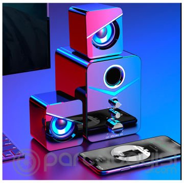 ALLY MC D221 Pro 2+1 Bluetooth Hoparlör Kablosuz Ev Sinema Sistemi