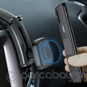 KUULAA Center Console Mıknatıslı Cep Telefonu Araç Tutucu