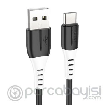 HOCO X82 Type-C to USB 3A Hızlı Silikon Data ve Şarj Kablosu