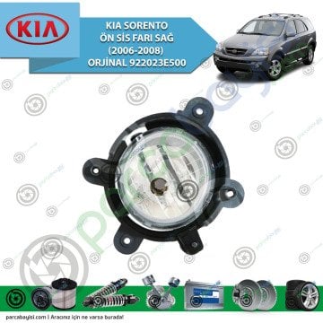 Kia Sorento Ön Sis Farı Sağ Orjinal | 922023E500