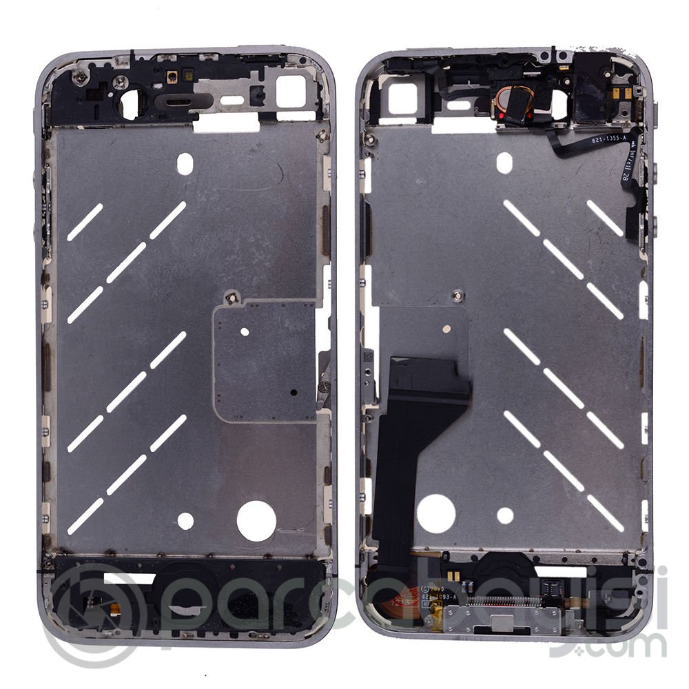 İPhone 4G Full Yedek Parçalı Çıkma Orta Kasa