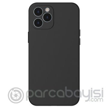 Baseus Liquid Silica Gel iPhone 12 Pro Max 6.7 Kılıf Ultra Koruma Silikon Kılıf