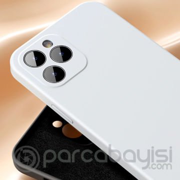 Baseus Liquid Silica Gel iPhone 12 Pro Max 6.7 Kılıf Ultra Koruma Silikon Kılıf
