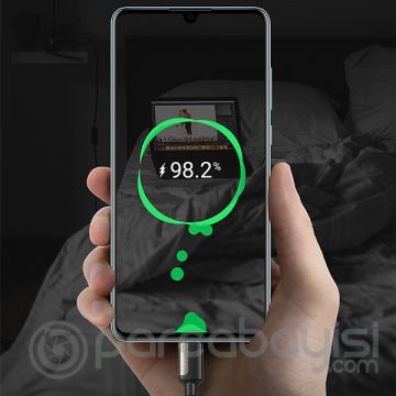 KUULAA Type C Type-C PD 60W QC4.0 Hızlı Şarj ve Data Kablosu 2Metre