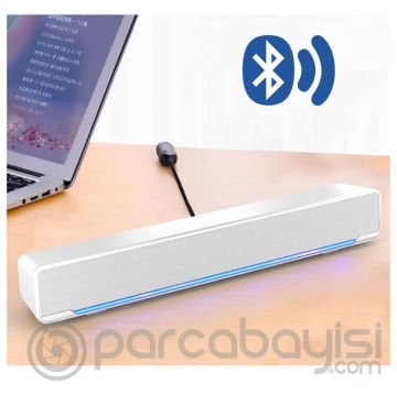 ALLY MC196 Kablolu ve Bluetoothlu Soundbar Masaüstü Bilgisayar Hoparlörü