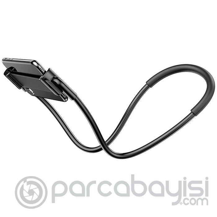 Baseus New Neck Lazy Bracket Boyun Askılı Portatif Akrobat Stand Telefon Tutucu Boyunluk