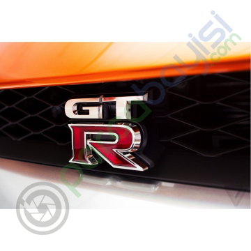 Gtr Kırmızı Metal 3D Amblem Logo Orjinal Style