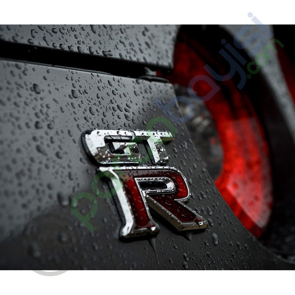 Gtr Kırmızı Metal 3D Amblem Logo Orjinal Style