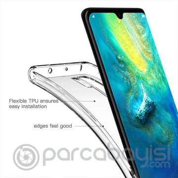 Huawei P30 Pro Anti-Drop Darbe Emici Silikon Kılıf