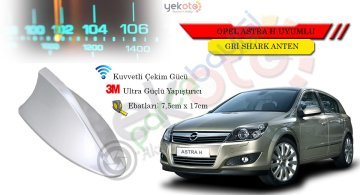 Opel Astra H Uyumlu Gri Shark Anten Köpek Balığı Anten